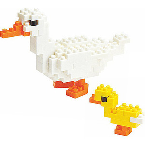 KAWADA NANOBLOCK 積木 鴨子 (NBC-